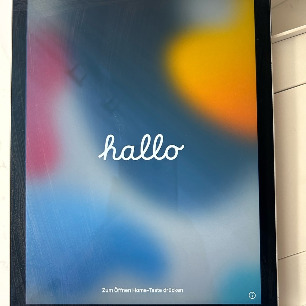 Ipad 6th generation with case